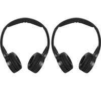 Casque de voiture, conception ergonomique sans fil pliable 2,8 MHz à droite 2,3 MHz à gauche 30 mm film polyester stéréo audio pour les applications automobiles