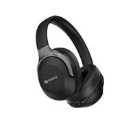 Casque de voyage sans fil ANC - Sandberg - Bluetooth - Filaire/Sans fil - Autour de la tête - Blanc / Noir