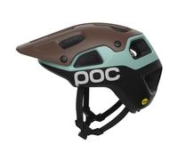 POC Casque de cyclisme Cularis Pure S 51-54 cm Bronzite Brown Matt / Lazurite Blue Matt