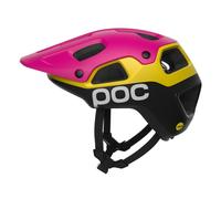 POC Casque VTT Cularis Pure 2026 MIPS Mixte L 59-62 cm Rhos Red Matt / Citrine Yellow Matt