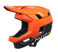 POC - Otocon Race MIPS - Casque de cyclisme - 55-58 cm - M - fluorescent orange avip / uranium black matt
