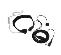 Casque d'écoute avec bouton PTT pour des conversations sécurisées, fonction Push-to-Talk, réduction du bruit ambiant et design ergonomique pour