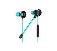 Casque d'écoute avec microphone de jeu GHE010002 (3.5 mm) Noir Bleu