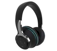 Casque d'écoute Bluetooth, casque pour musique, casque de jeu supra-auriculaire, casque sans fil, 650mAh, noir