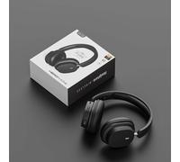 Casque d'écoute Bluetooth d'origine SY-T2 haute qualité réduction du bruit Microphone sans fil écouteur filaire casque de joueurs Black