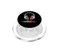Casque d'écoute coloré pour Art créatif PopSockets PopGrip pour MagSafe