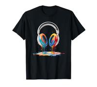 Casque d'écoute coloré pour Art créatif T-Shirt