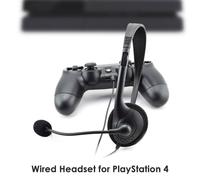 Casque D'écoute De Jeu À Une Oreille, 3.5mm, Avec Micro Antibruit, Pour Manette De Console Ps4