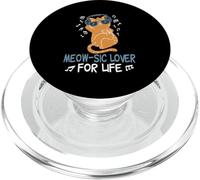 Casque d'écoute de Musique Chat PopSockets PopGrip pour MagSafe