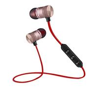Casque d'écoute de Sport Bluetooth sans Fil avec Aimant pour Android (doré)