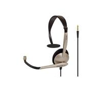 Casque d'Ecoute Filaire avec Microphone Anti-bruit pour Bureau Vidéoconférence,, CS95i, , Beige