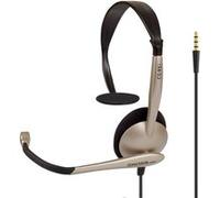 Casque d'Écoute Filaire avec Microphone Anti-bruit pour Bureau Vidéoconférence, KOSS, CS95i, , Beige Beige