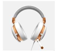 Casque d'écoute filaire - Dark Project - SONO - 53 mm - Micro détachable - Blanc