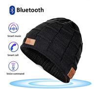 Casque d'écoute intelligent bluetooth 5.0, casquette chaude, lecteur de musique pour Smartphone, Support mains libres