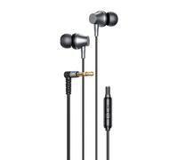 Casque d'écoute intra-auriculaire filaire Vfan M17, prise jack 3,5 mm (noir)