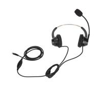 Casque d'écoute pour le service à la clientèle, casque téléphonique filaire, casque d'écoute pour les entreprises, casque d'écoute pour le bureau, écouteur pour centre d'appel, casque d'écoute pour la