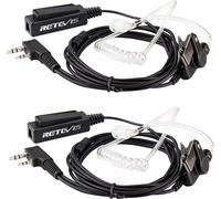 Casque d'écoute pour talkie-walkie Retevis, compatible avec la radio Retevis RT24 RT27 RT22 RT28 (2 PCS)