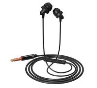 Casque D'écoute Universel En Silicone, 3.5mm, Anti-Bruit, Doux, Avec Suppression Du Bruit, 1 Pièce