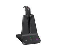 Yealink Casque mono sans fil DECT WH63 E2 convertible avec station de base – Certifié Microsoft Teams