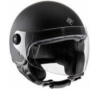 Casque Demi-Jet TUCANO URBANO El Jettin Noir Mat TAILLE S