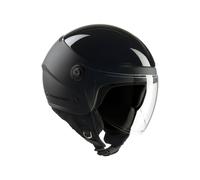 Casque Demi-Jet TUCANO URBANO EL'POP Gris Carbone Mat Homologué ECE 22.06