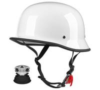 Casque Demi-Jouet Rétro en Forme De Bol & Cromwell - Moto, Tout-Terrain Et Moped, Marche pour Scooter Ville, Certifié ECE/Dot (55-62cm).(3)