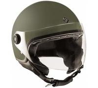 Casque Demijet Demi-Jet TUCANO URBANO El Jettin Vert Mat Taille S