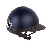 Casque d'équitation Antarès Galaxy Eclipse Swarovski Bleu M