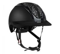 Casque d'équitation Casco - DUELL One - Noir Chrysanthème