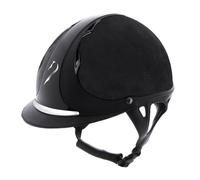 Casque d'équitation cuir glossy Antarès Classic Noir L (58/61 cm)