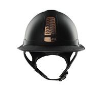 Casque d'équitation cuivre Antarès Précision Galaxy Eclipse Noir S/M (53/57 cm)