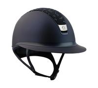 Casque d'équitation Custom Miss Shadowmatt Crystal Leaf 5 Swarovski 2.0 Bleu M (55/58 cm)