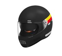 Casque d'équitation de moto - Coque de protection ABS, double visière, protection solaire contre la pluie, construction aérodynamique confortable, rembourrage au menton, ajustement sûr | Les voyages