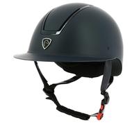 Casque d'équitation EQUITHÈME Glint Mat bleu marine S 52-54cm