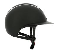 Casque d'équitation femme Equithème Airy L Noir 53/55 cm