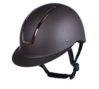 Casque d'équitation femme HKM Shield Marron M (55/57 cm)