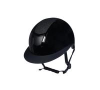 HKM Casque d'équitation femme Shiny Diamond Noir L (59/61 cm)