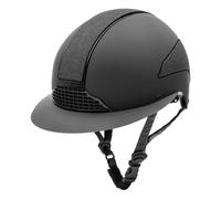 Casque d'équitation femme Swing H24 Shine Noir 57/58 cm