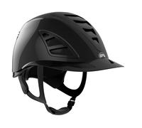 Casque d'équitation GPA 4S First Lady Hybride Shiny Noir 56 cm