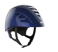 Casque d'équitation GPA 4S Jock Up Hybrid Shiny Bleu 58 cm