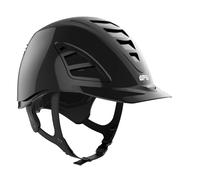 Casque d'équitation GPA 4S Speed Air Hybrid Shiny Noir 59+ cm
