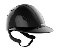 Casque d'équitation GPA Easy First Lady Premium TLS Shiny Noir 55 cm