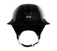 Casque d'équitation GPA First Lady TLS Shiny Noir 58 cm