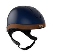 Casque d'équitation GPA Global Jock Up TLS Mat Bleu 56 cm