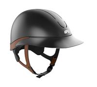 Casque d'équitation GPA Global Speed Air Hybrid Mat Noir 58 cm