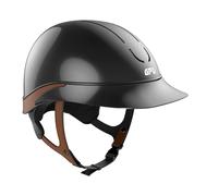 Casque d'équitation GPA Global Speed Air Hybrid Shiny Noir 56 cm