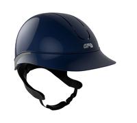 Casque d'équitation GPA Global Speed Air TLS Shiny Bleu 57 cm