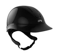 Casque d'équitation GPA Global Speed Air TLS Shiny Noir 58 cm