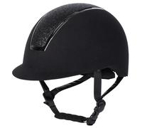 Casque d'équitation Harry's Horse Regal Velvet Sparkle Noir 58/60