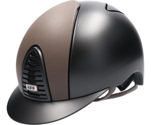 Casque d'équitation KEP CROMO 2.0 LIMITED EDITION avec coussinets intérieurs or gris-beige 58